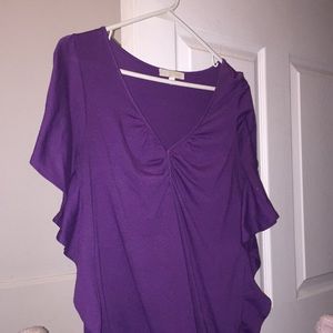 Purple blouse